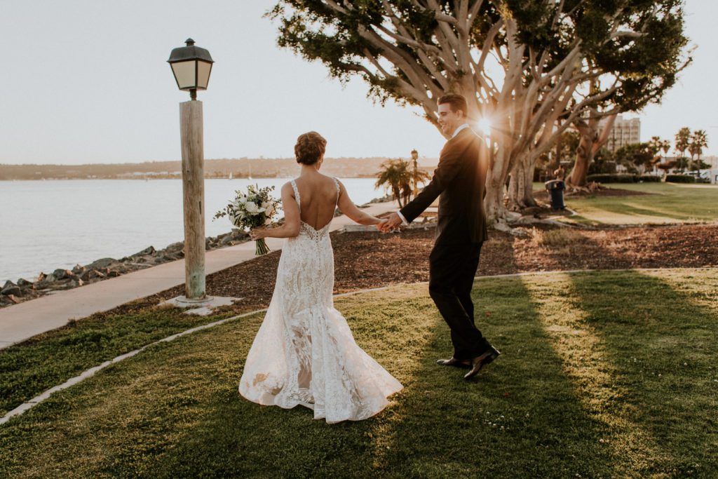 Sunset View at Harbor Island | Lauren Ross Wedding