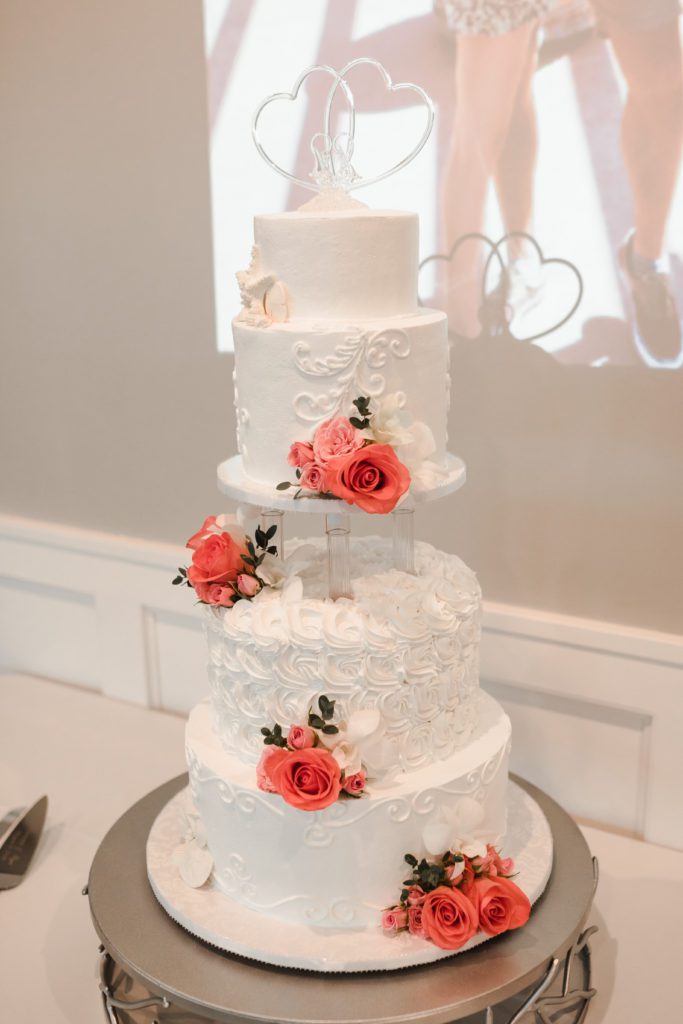 Briana + Ilya | Wedding Cake Decoration